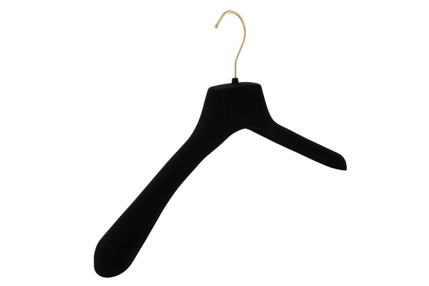45cm-noir Cintres En Velours Antidérapants Pour Enfants, 10 Pièces, Pour  Vestes, Pantalons Et Robes, Vêtemen