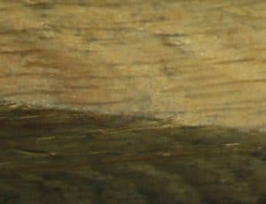 Cintre bois noyer barre antidérapante antivol avec anneau (le lot